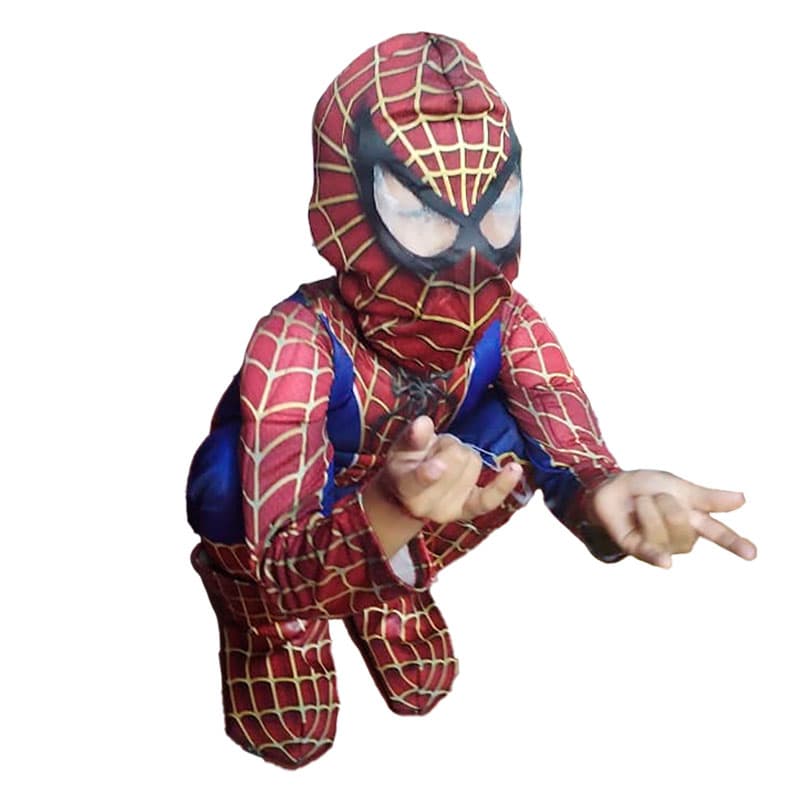 disfraz de Hombre araña sublimado para niño