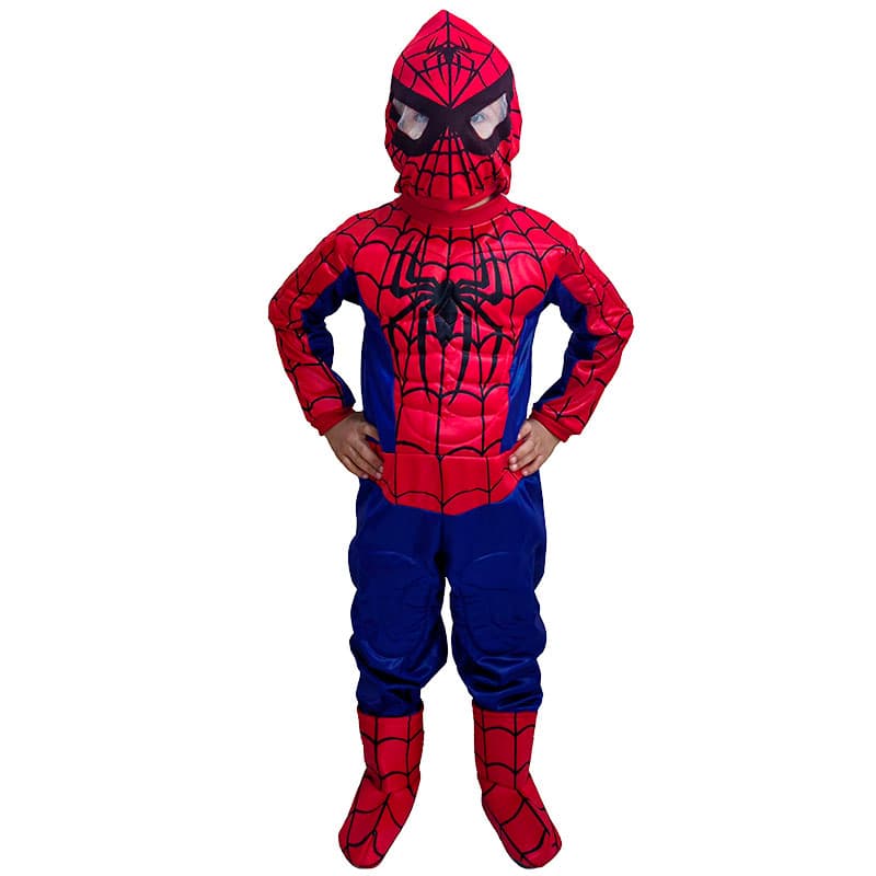 disfraz de Hombre araña, spider man clásico para niño