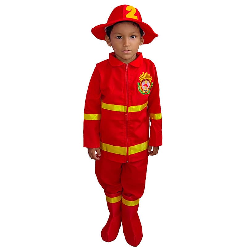 disfraz de Bombero para niño