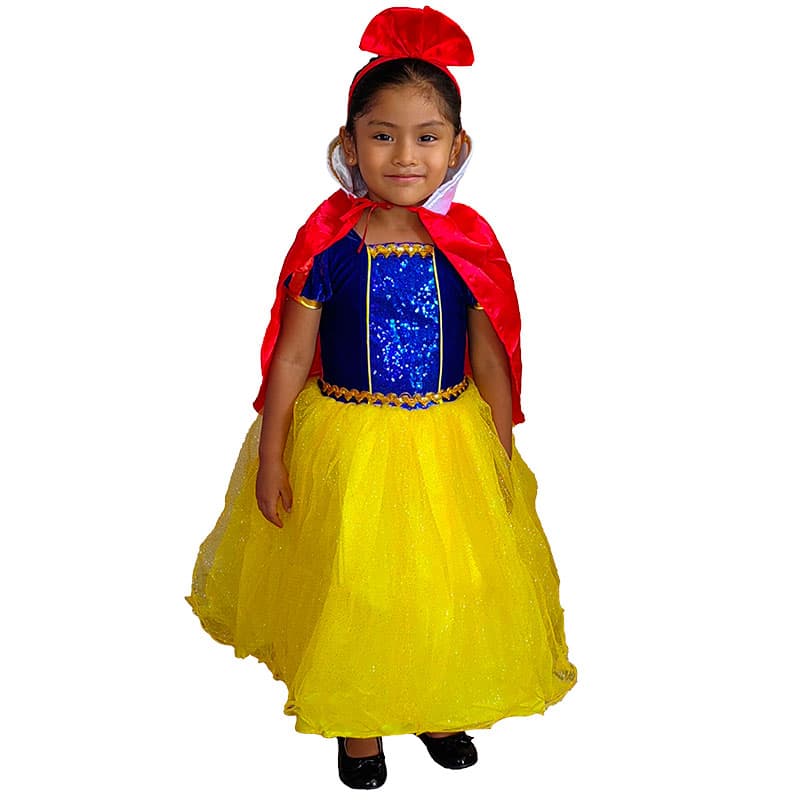 Vestido de Blanca Nieves para niña