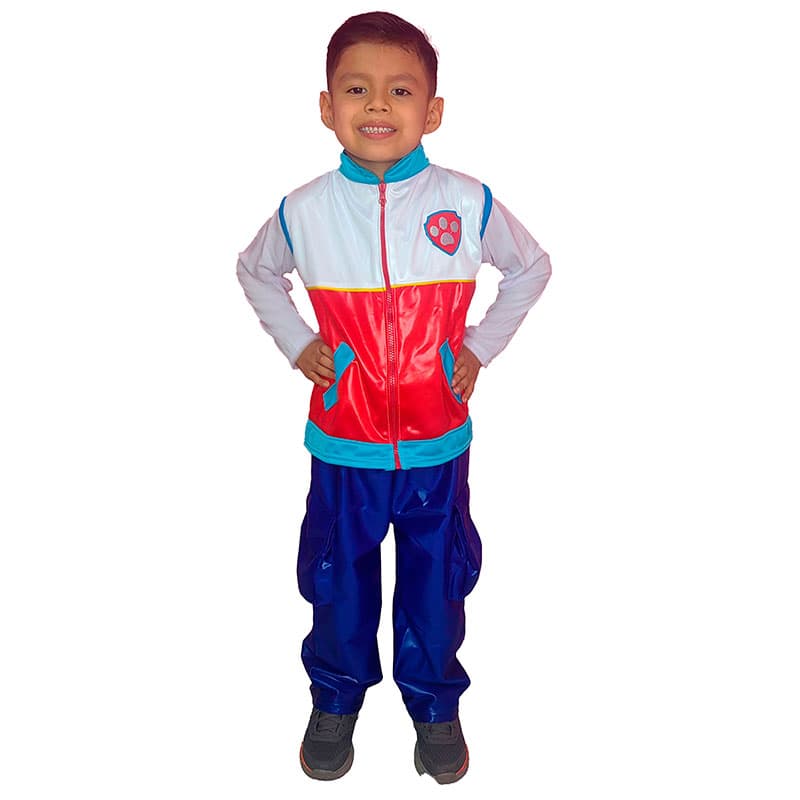 disfraz de paw patrol, ryder para niño