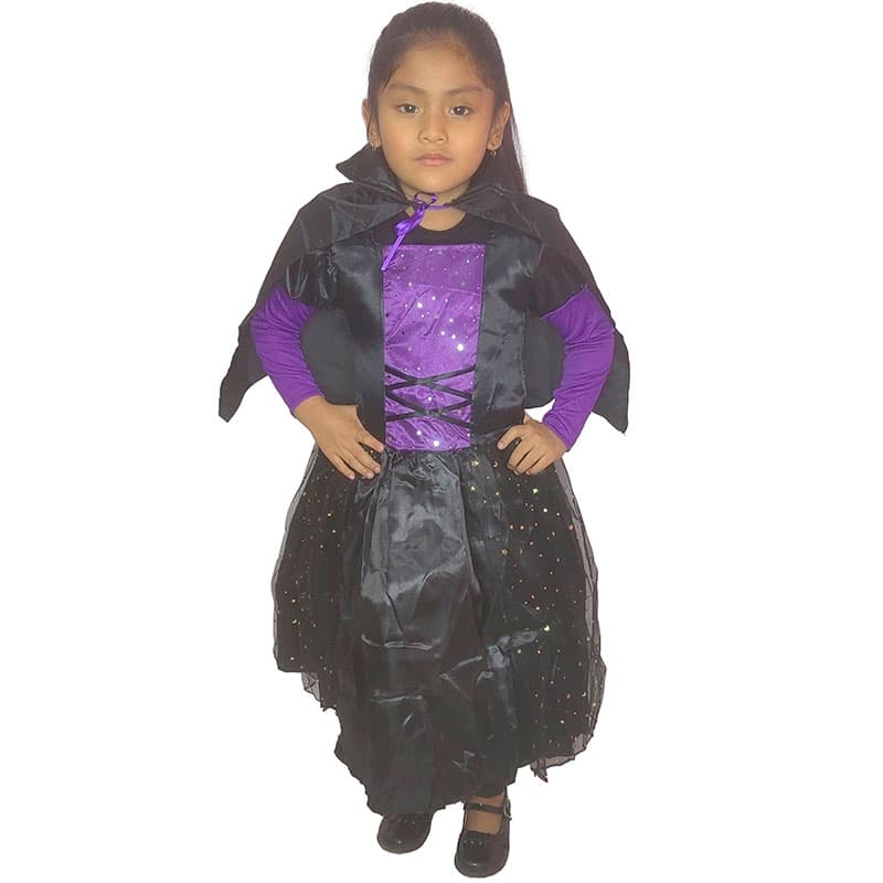 disfraz de Malefica para niña