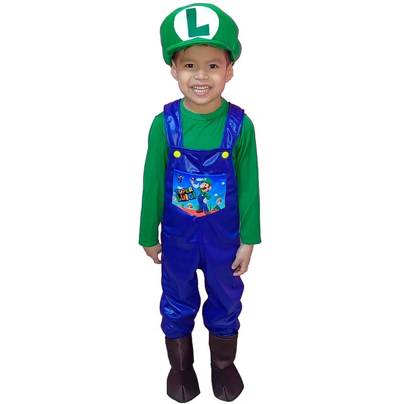 disfraz de Luigi para niño