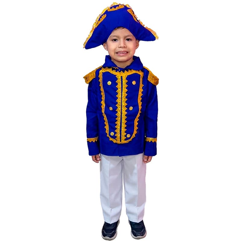 disfraz de jose de San Martín para niño