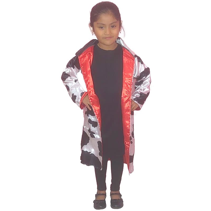 disfraz de Cruella de Vil para niña