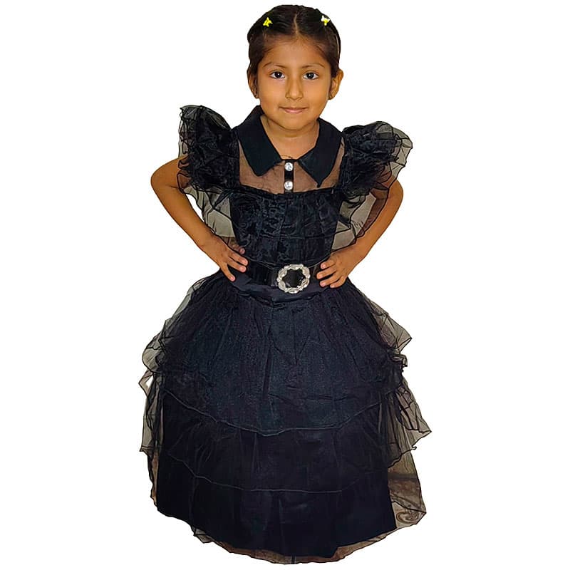 Vestido de Merlina para niña